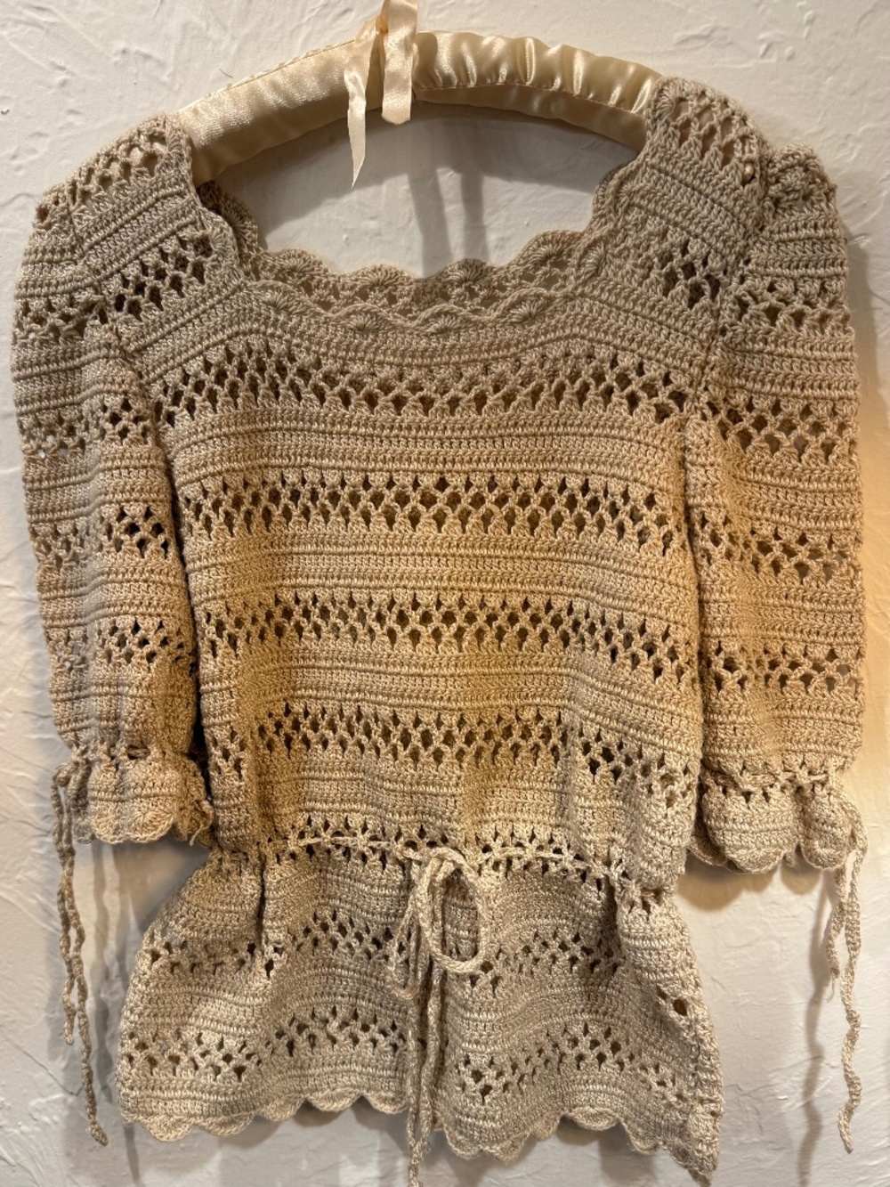 Handmade crochet top